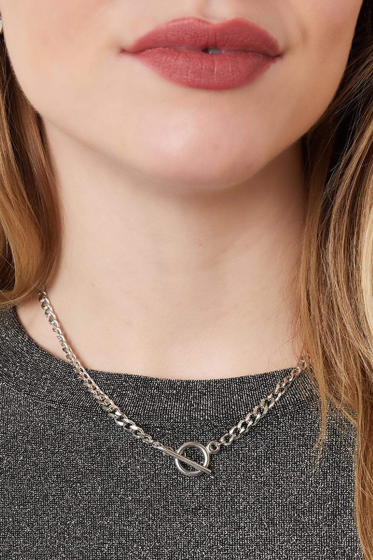 Halskette Chain Sanya Goldfarbe Edelstahl – offizielle Produktaufnahme – Bild 3