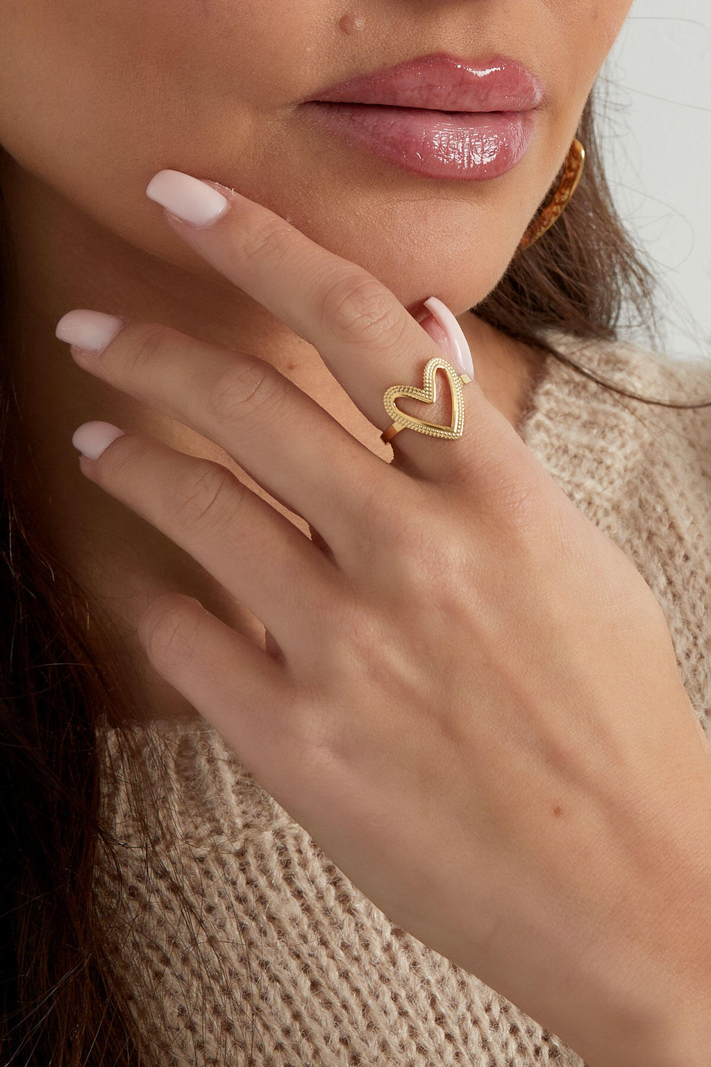 Ring Der Ewigen Liebe – Goldfarbe - Goldfarbefarbe – offizielle Produktaufnahme – Bild 3