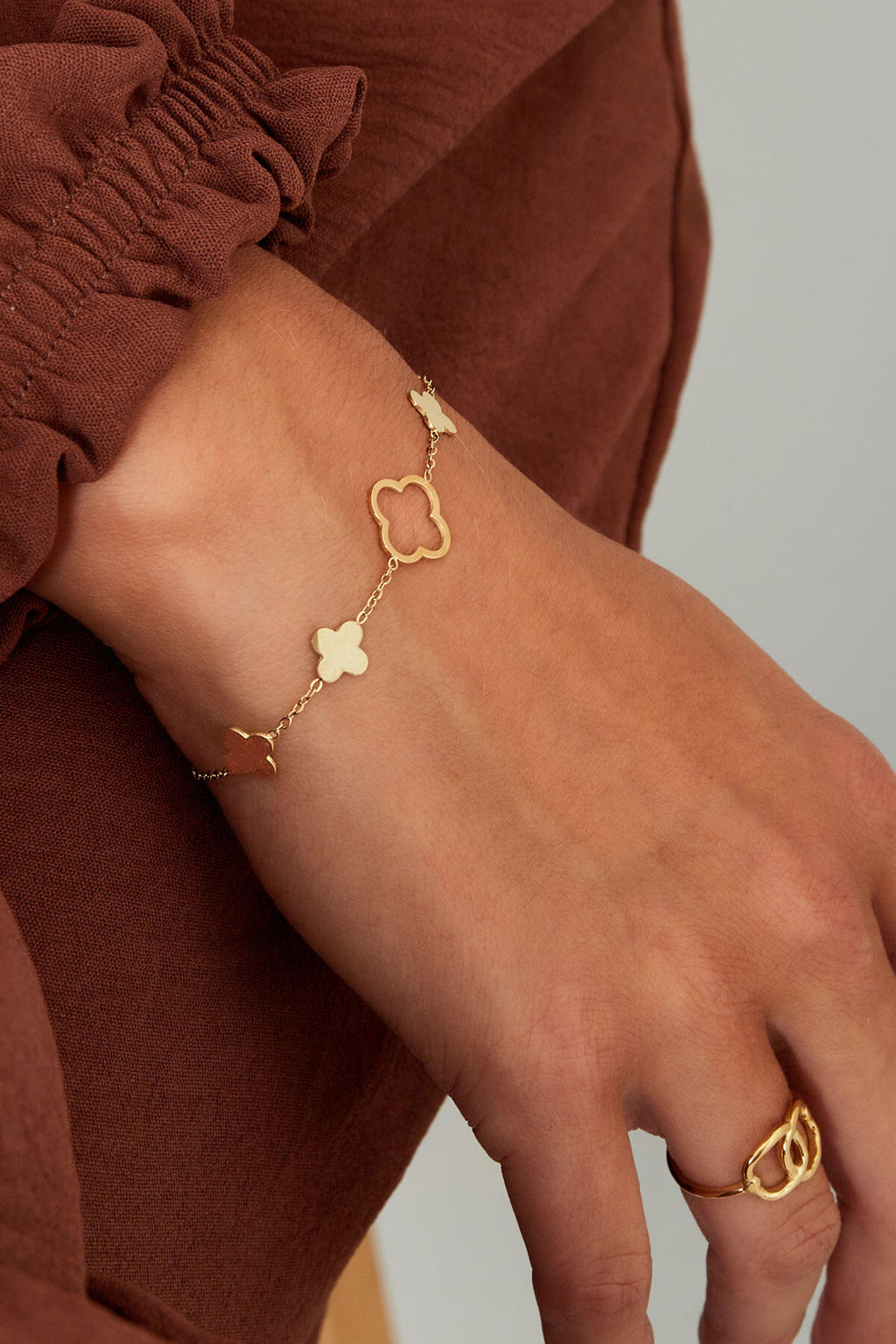 Armband Kleeblätter – offizielle Produktaufnahme – Bild 2