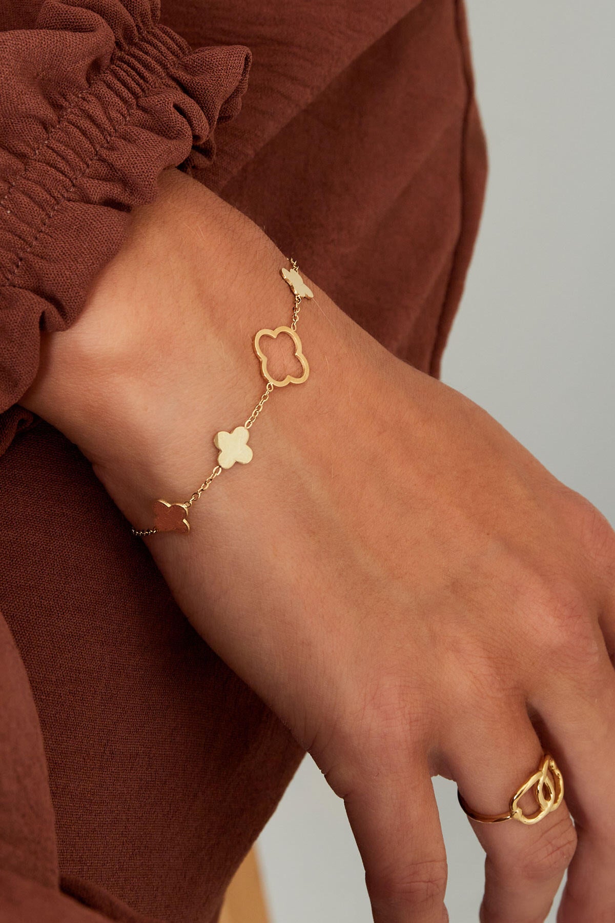 Armband Kleeblätter – offizielle Produktaufnahme – Bild 2