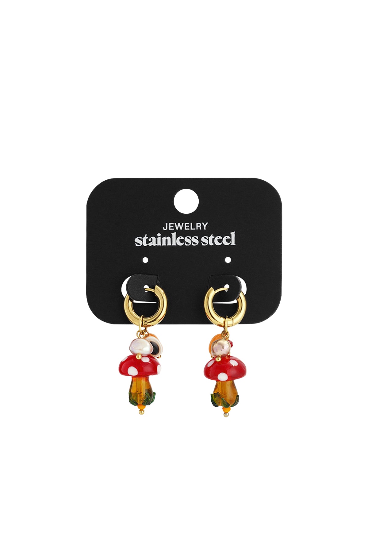 Edelstahl Tropfen Ohrringe pflanze Casual Täglich Einfache Serie frauen schmuck