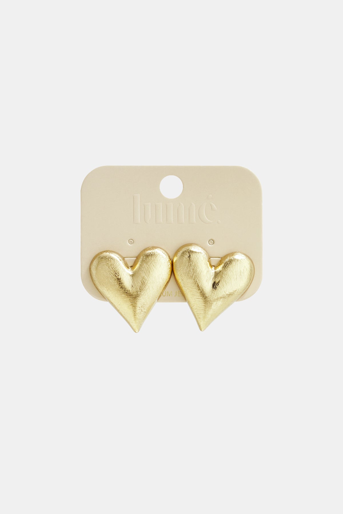 Ohrstecker Herz Casual Daily Simple Series Damenschmuck
