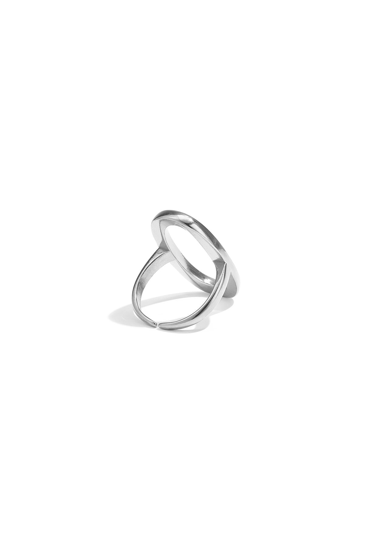 Statement-Ring Oval Und Minimalistisch – offizielle Produktaufnahme – Bild 5