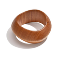 LIVAYA Armbänder Armreif Armband Armreif aus Holz mit organischer Form – Bild 1