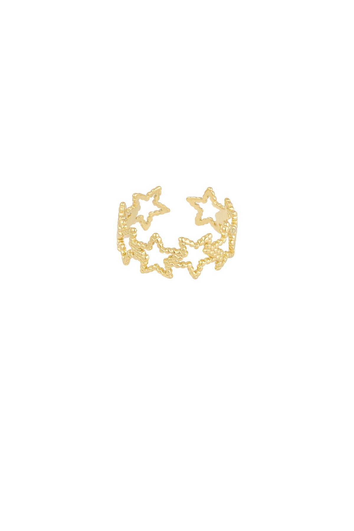 Ring „Sparkle All The Way“ – Goldfarbe - Goldfarbefarbe – offizielle Produktaufnahme – Bild 2