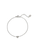 Armband Always In My Heart Silber Edelstahl – Silberfarbe – Bild 1