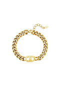 Armband The Good Life Silber Edelstahl – Goldfarbe – Bild 1