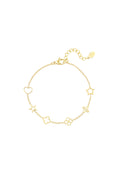 Armband Mit Figuren Goldfarbe Edelstahl – Goldfarbe – Bild 1