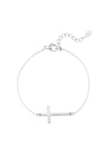 Armbandkreuz – Silberfarbe – Bild 1