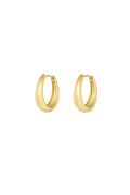 Edle Creolen – Goldfarbe – Bild 1