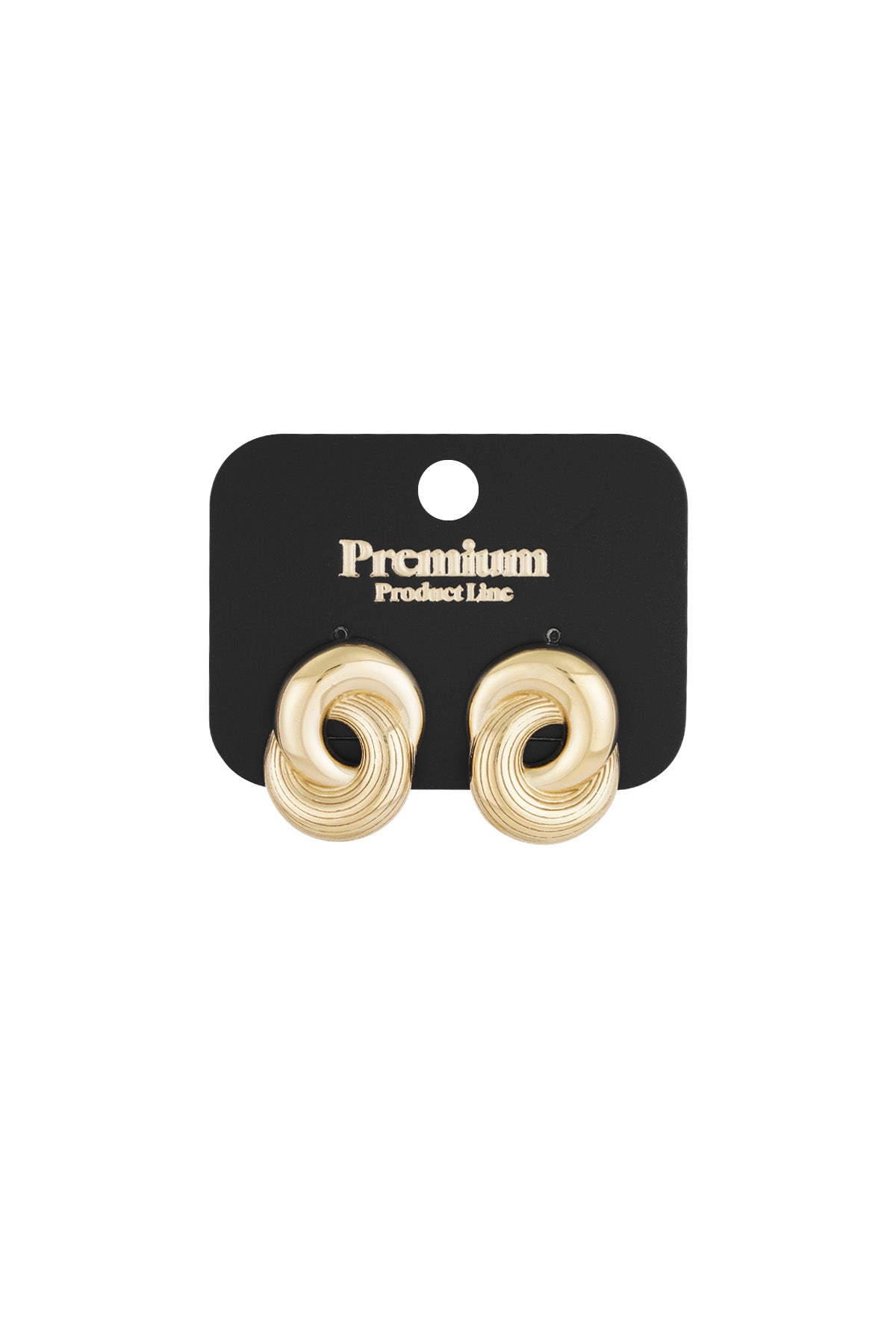 LIVAYA Ohrringe Ohrstecker in Spiralform aus 304S-Stahl