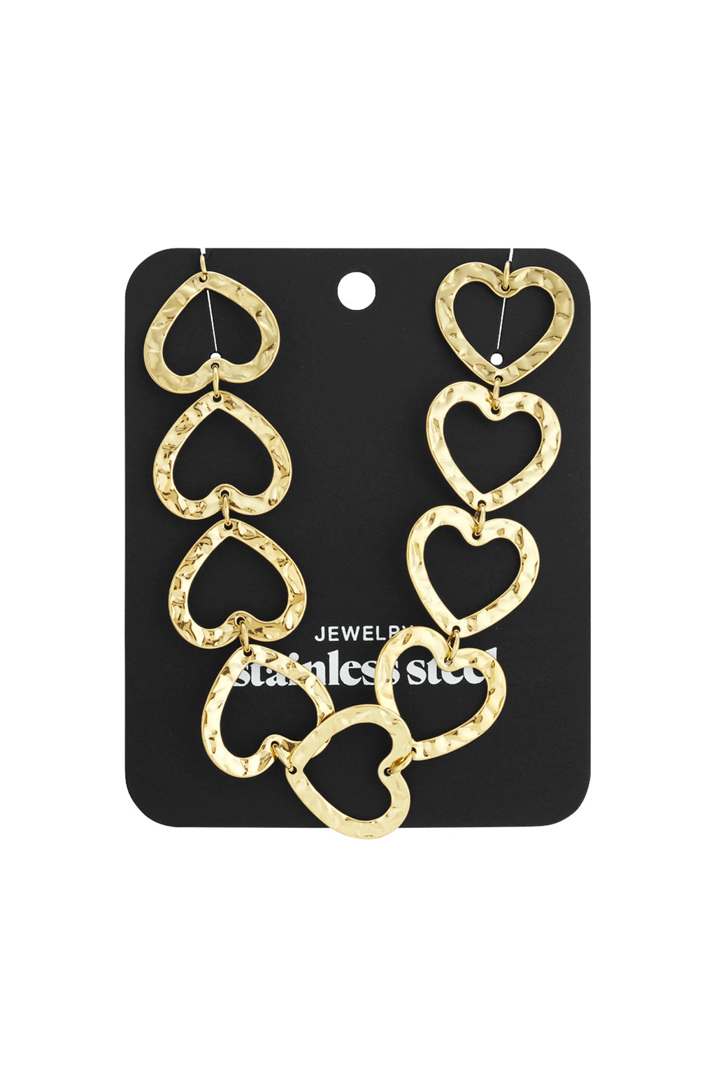 Edelstahl Kette Halsketten Herz Casual Täglich Einfache Serie frauen schmuck