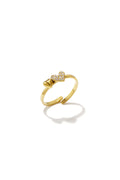 Minimalistischer Ring Mit Kleinen Herzen – Default Title – Bild 1