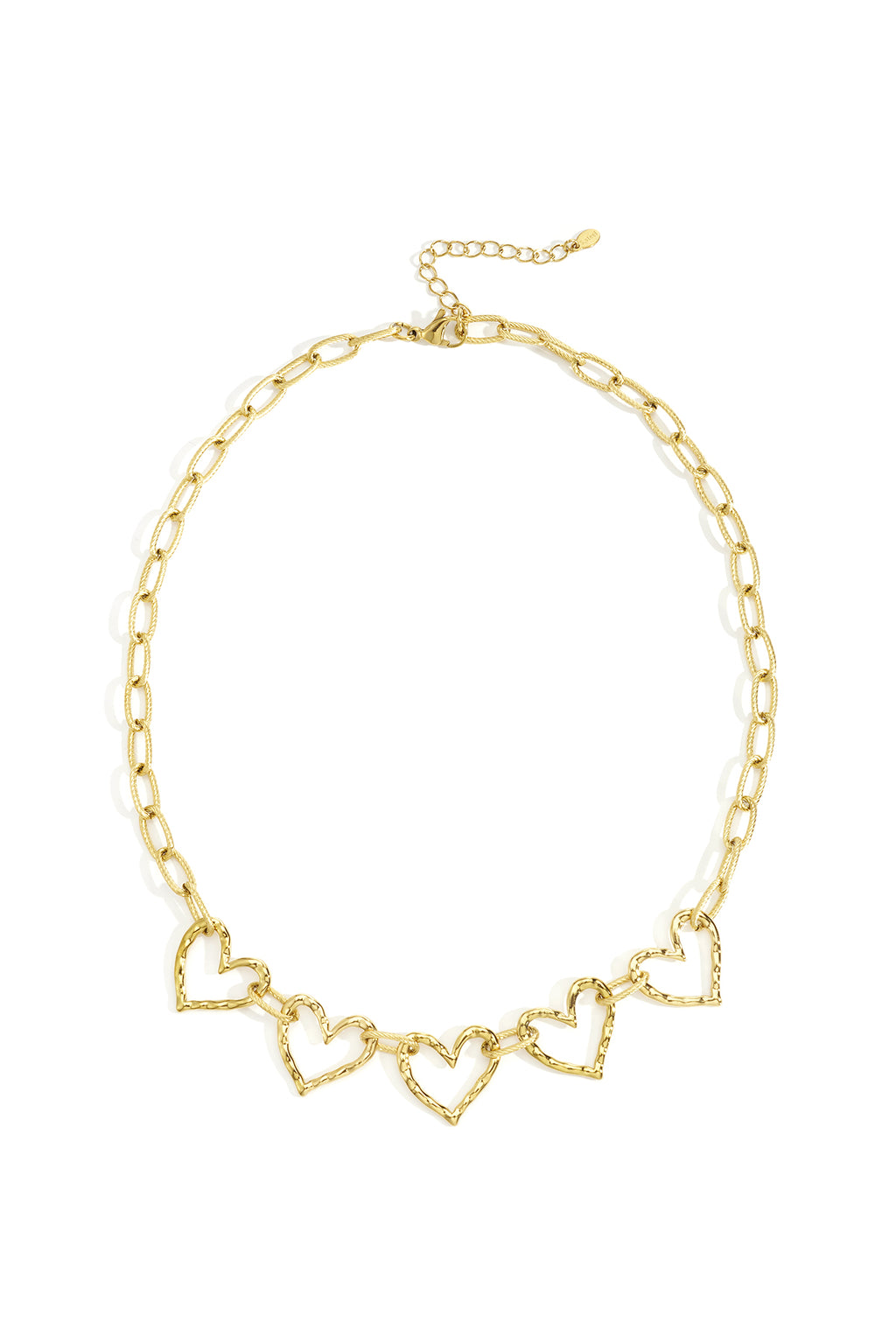 Edelstahl Kette Halsketten Herz Casual Täglich Einfache Serie frauen schmuck