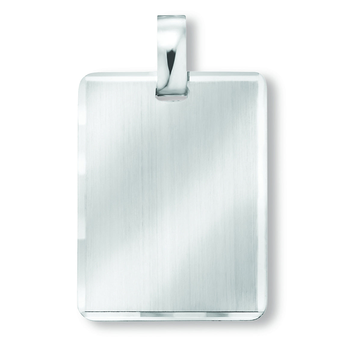Gravurplatte Anhänger aus 925er Silber von ONE ELEMENT – Bild 1