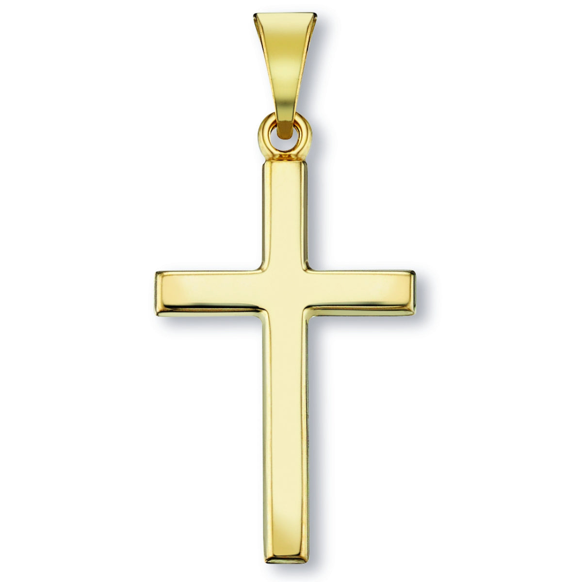 Kreuz-Anhänger aus 333er Gelbgold von ONE ELEMENT
