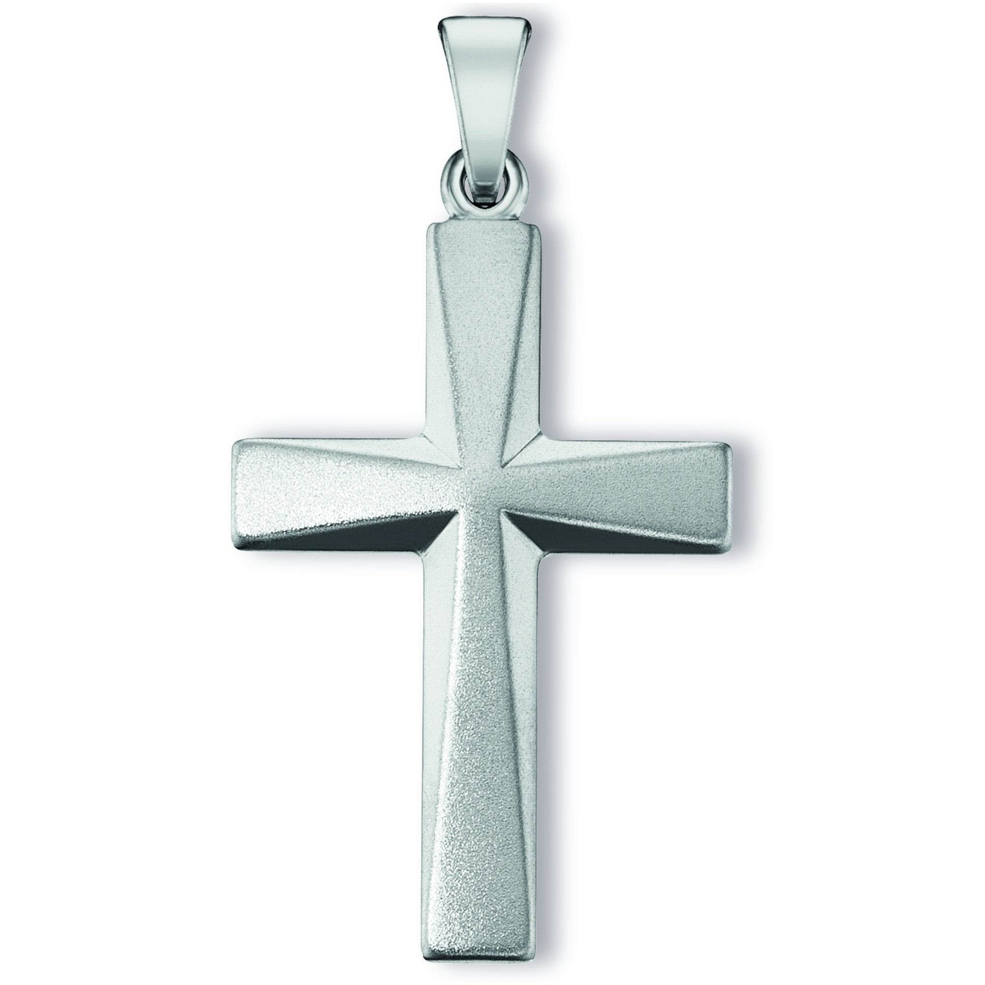 Kreuz Anhänger aus 925er Silber von ONE ELEMENT – Bild 1
