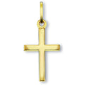 Kreuz-Anhänger aus 333er Gelbgold von ONE ELEMENT