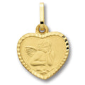 Schutzengel Anhänger aus 333er Gelbgold von ONE ELEMENT – Bild 1