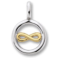 Unendlich Anhänger aus 925er Silber von ONE ELEMENT – Bild 1