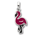 Flamingo Anhänger aus 925er Silber von ONE ELEMENT – Bild 1
