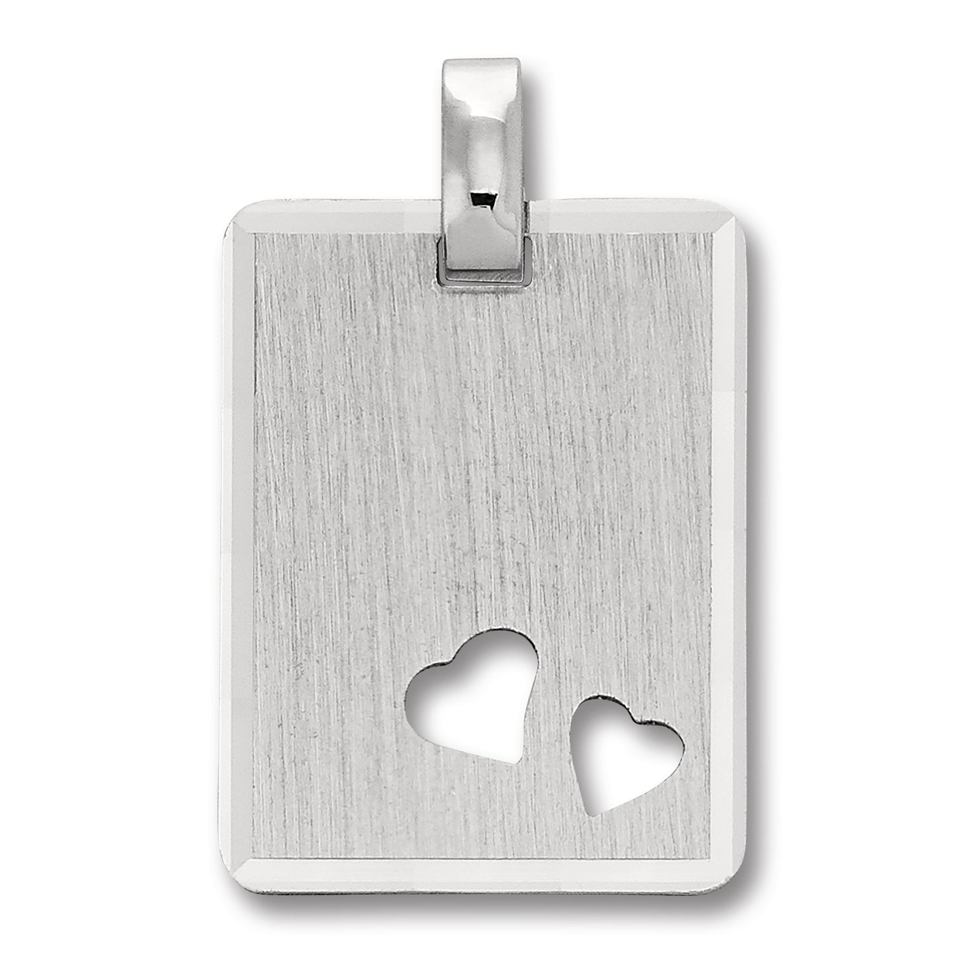 Gravurplatte Anhänger aus 925er Silber von ONE ELEMENT – Bild 1
