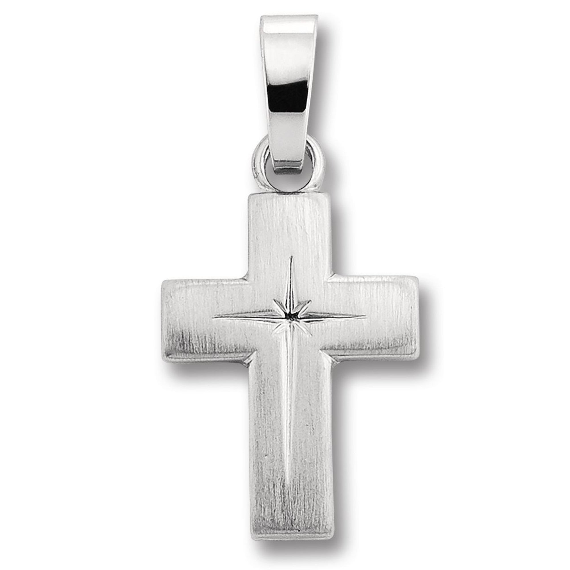 Kreuz Anhänger aus 925er Silber von ONE ELEMENT – Bild 1