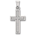Kreuz Anhänger aus 925er Silber von ONE ELEMENT – Bild 1