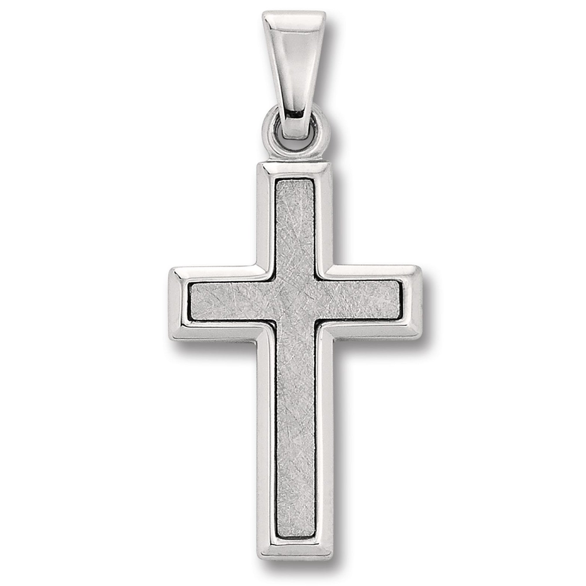 Kreuz Anhänger aus 925er Silber von ONE ELEMENT – Bild 1