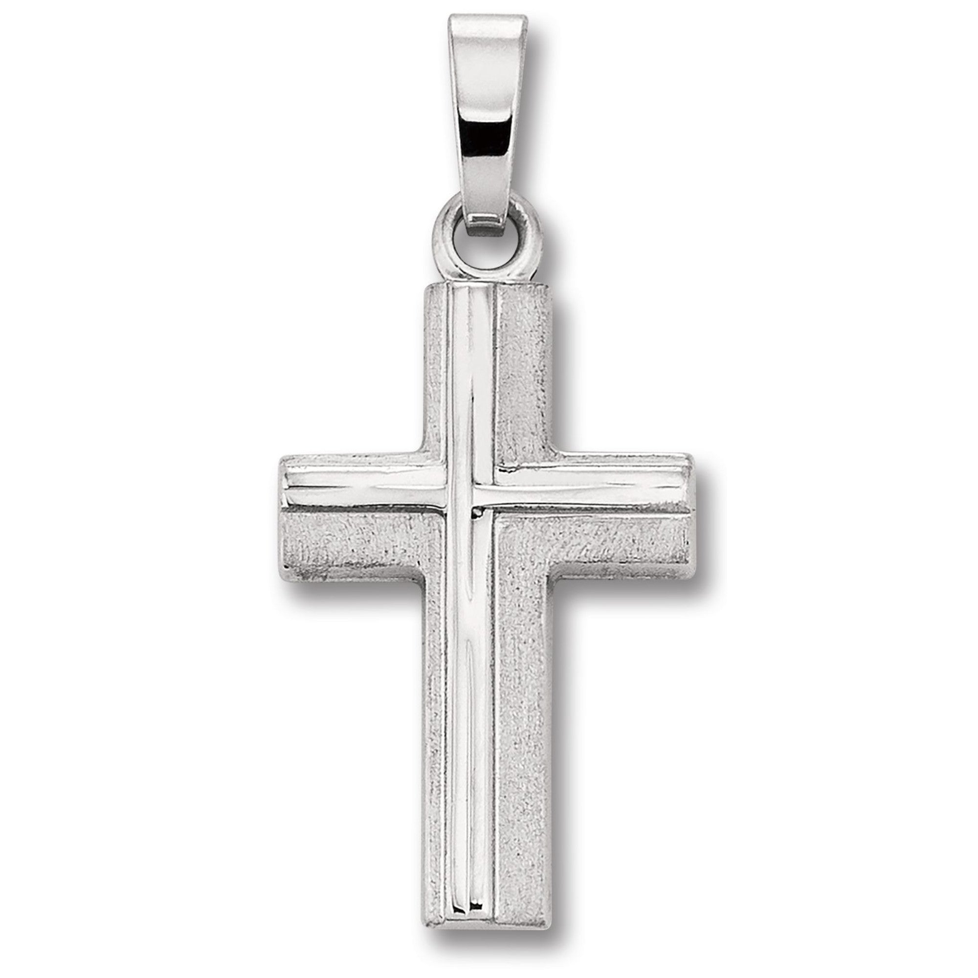 Kreuz Anhänger aus 925er Silber von ONE ELEMENT – Bild 1