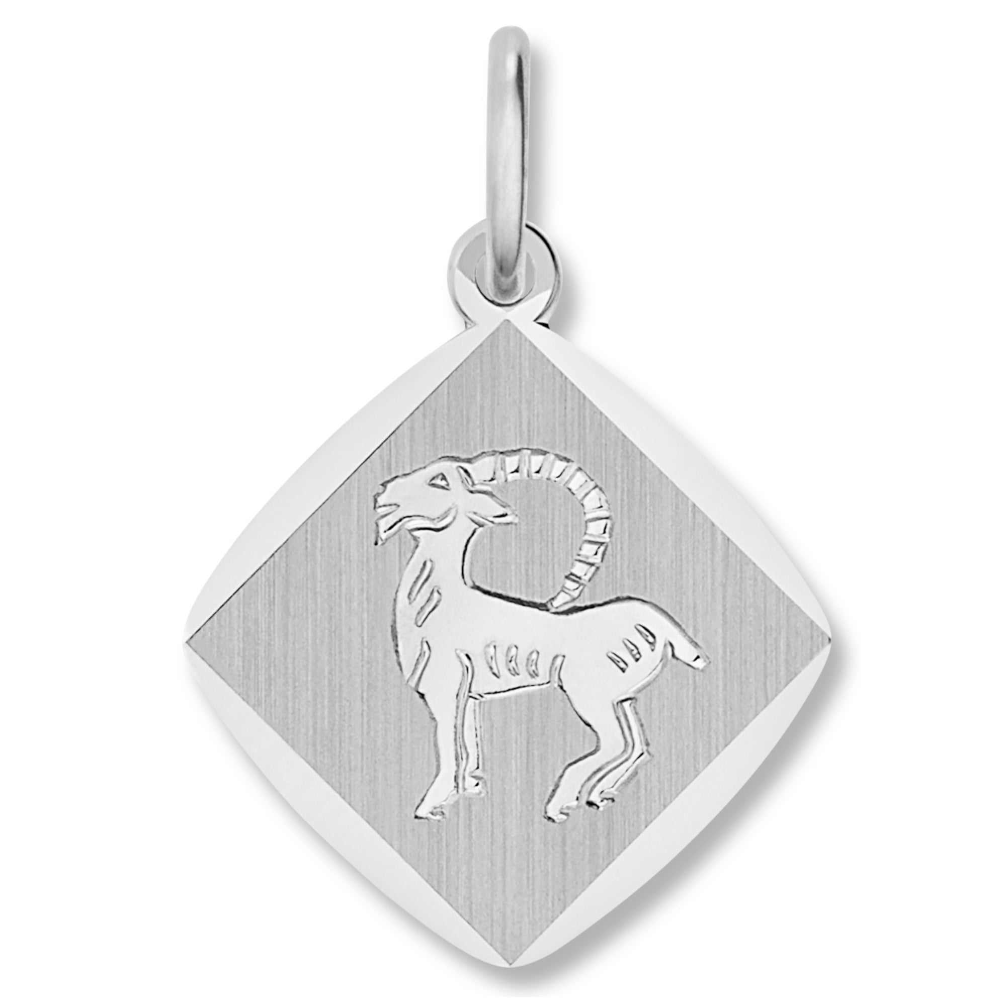 Steinbock Sternzeichen Anhänger aus 925er Silber von ONE ELEMENT – Bild 1
