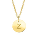 Buchstabe Z Buchstaben Anhänger aus 333er Gelbgold Ø 11,0 mm von ONE ELEMENT – Bild 1