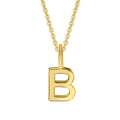 Buchstabe B Buchstaben Anhänger aus 333er Gelbgold von ONE ELEMENT – Bild 1