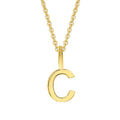 Buchstabe C Buchstaben Anhänger aus 333er Gelbgold von ONE ELEMENT – Bild 1