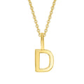 Buchstabe D Buchstaben Anhänger aus 333er Gelbgold von ONE ELEMENT – Bild 1