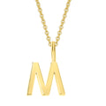 Buchstaben-Anhänger M aus 333er Gelbgold von ONE ELEMENT