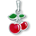 Kirsche Anhänger aus 925er Silber von ONE ELEMENT – Bild 1