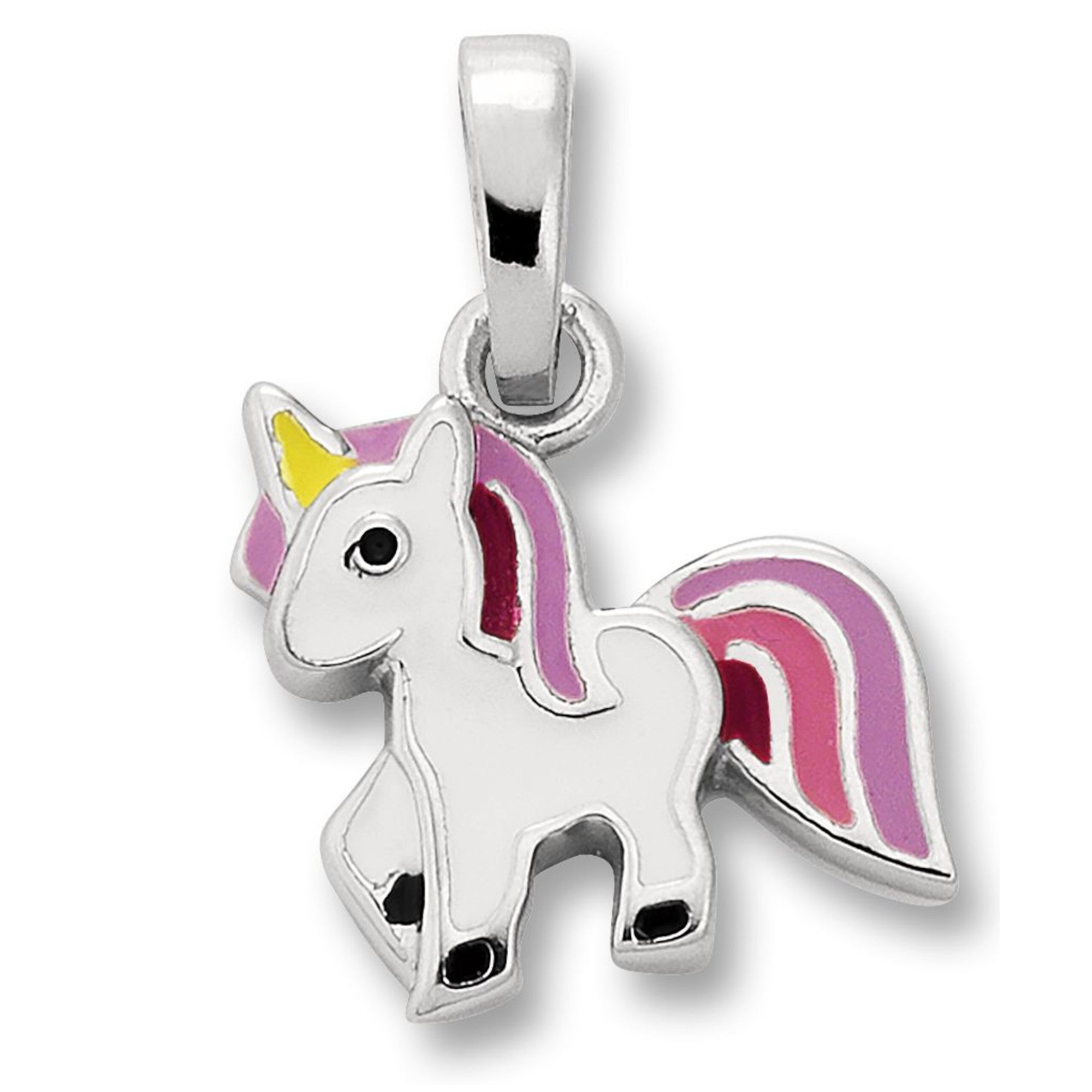 Einhorn Anhänger aus 925er Silber von ONE ELEMENT – Bild 1