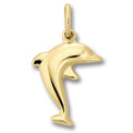 Delfin Anhänger aus 333er Gelbgold von ONE ELEMENT – Bild 1