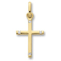 0.02 ct Diamant Brillant Anhänger aus 585er Gelbgold von ONE ELEMENT – Bild 1