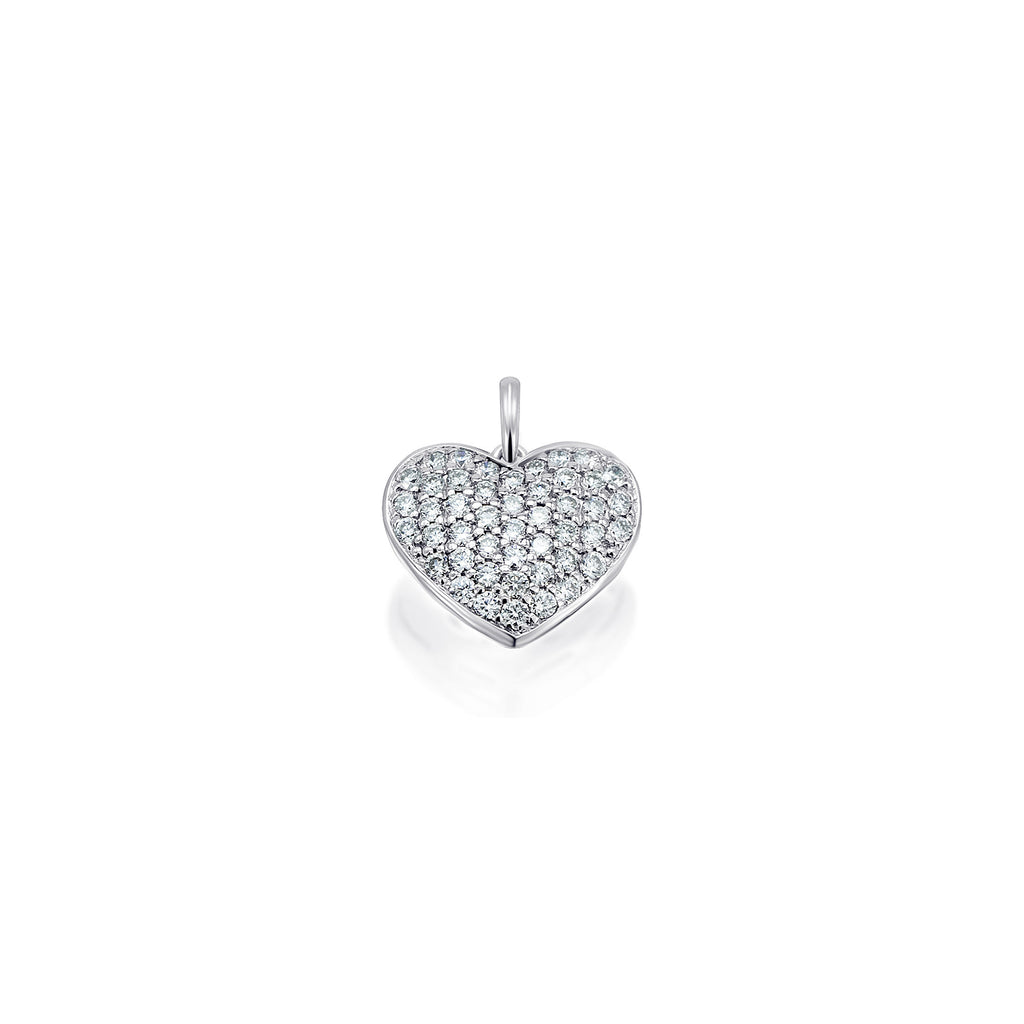 0,25 ct Diamant Brillant Anhänger aus 585er Weißgold von ONE ELEMENT – Bild 1