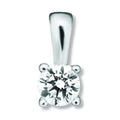 0.15 ct Diamant Brillant Anhänger aus 585er Weißgold von ONE ELEMENT – Bild 1