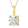 0.25 ct Diamant Brillant Anhänger aus 585er Gelbgold von ONE ELEMENT – Bild 1