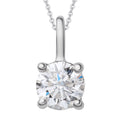 0.25 ct Diamant Brillant Anhänger aus 585er Weißgold von ONE ELEMENT – Bild 1