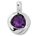 Amethyst Anhänger aus 925er Silber von ONE ELEMENT – Bild 1