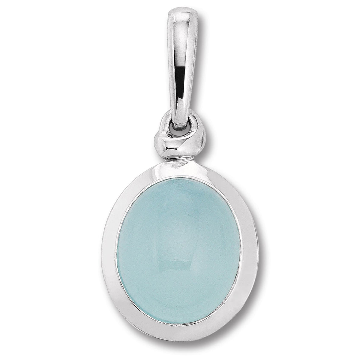 Chalcedon Anhänger aus 925er Silber von ONE ELEMENT – Bild 1