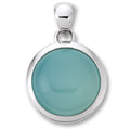 Chalcedon Anhänger aus 925er Silber von ONE ELEMENT – Bild 1