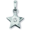 Zirkonia Stern Anhänger aus 925er Silber von ONE ELEMENT – Bild 1