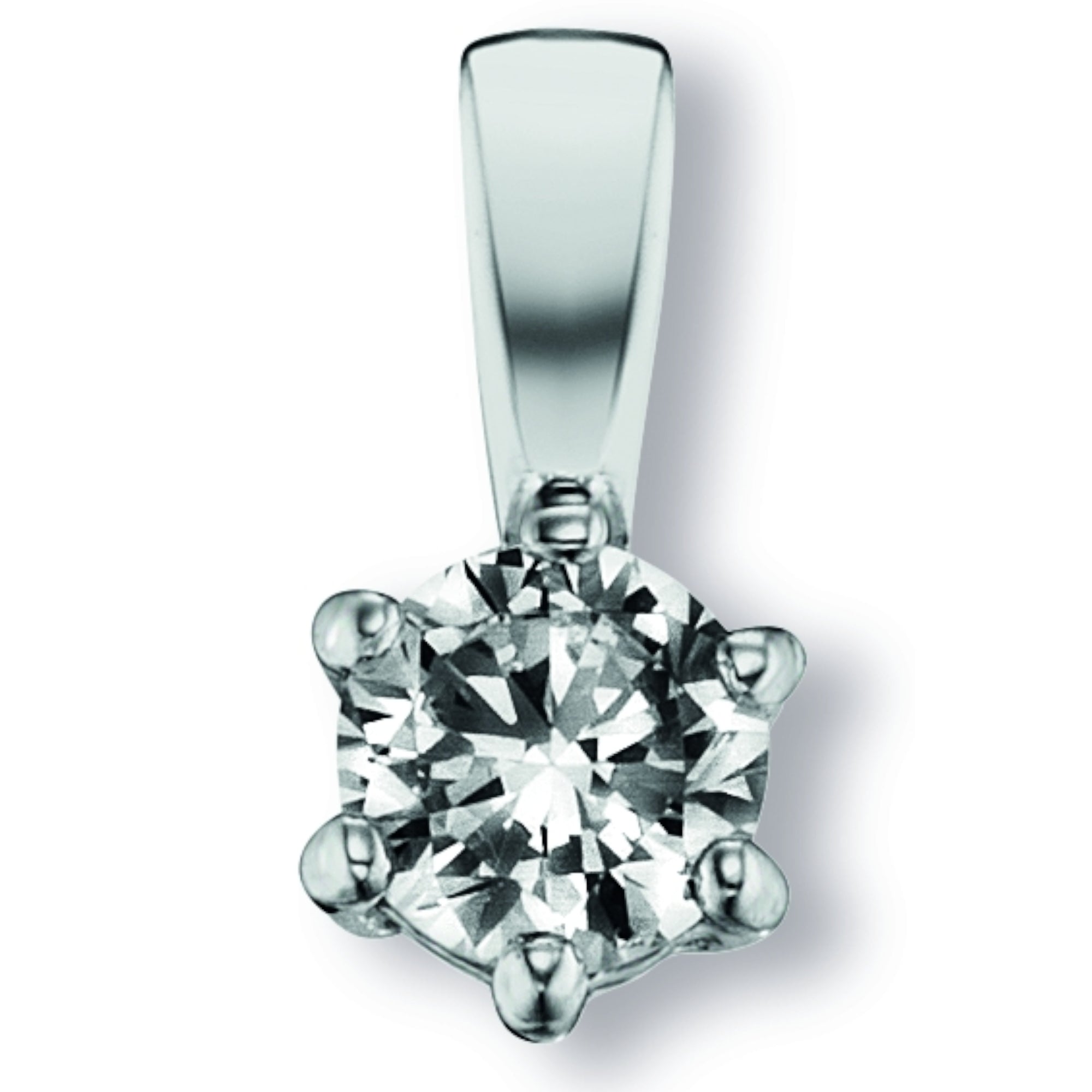 Zirkonia Anhänger aus 925er Silber von ONE ELEMENT – Bild 1