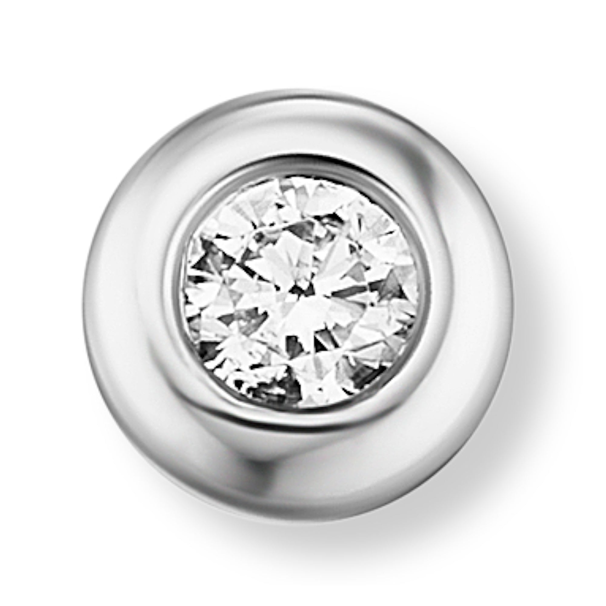 Zirkonia Anhänger aus 925er Silber von ONE ELEMENT – Bild 1